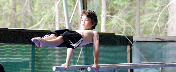 Gymnastics at Summer Camp