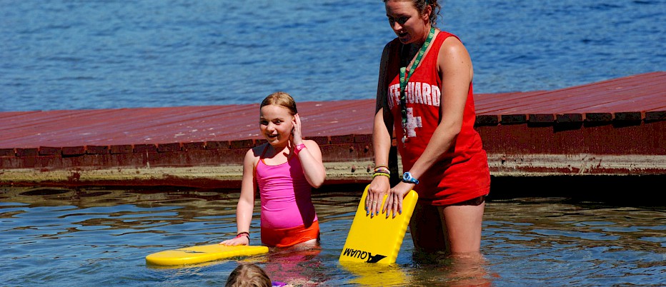 Our youngest campers participate in all of our water activities and will receive the highest standards of instruction and programming.  Every counsellor at Canadian Adventure Camp is a certified Lifeguard, so no matter what water activity your camper is at, they will always be safe whilst having fun!