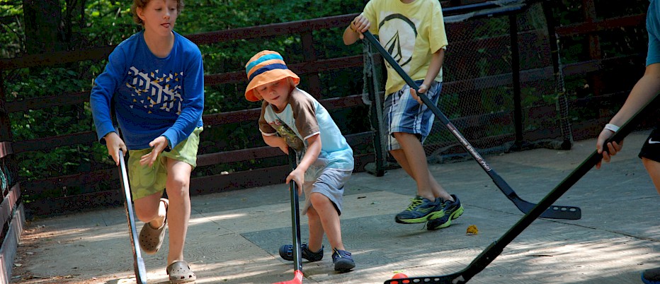 Summer campers have extensive opportunities to engage in positive and active play. Healthy, age-appropriate games offer excitement, skill building, teamwork and sportsmanship.