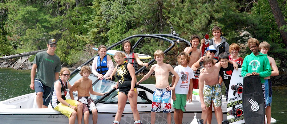 Our top quality coaches provide summer campers with great instruction in a supportive environment.  Campers can choose to specialize in Water Ski/Wakeboard, Gymnastics or Trampoline.  Programs are designed for beginners to experts.