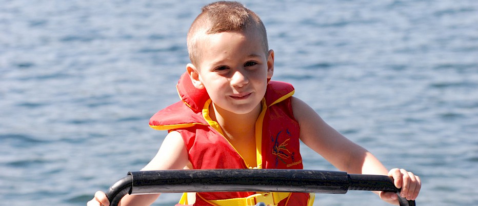 Our youngest summer campers participate in all of our water activities and will receive the highest standards of instruction and programming.  Every counsellor at Canadian Adventure Camp is a certified Lifeguard, so no matter what water activity your camper is at, they will always be safe whilst having fun!