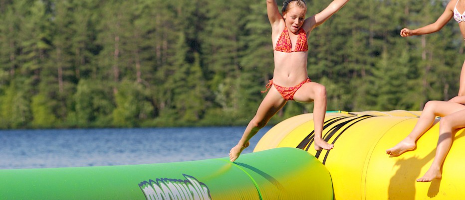 Every day, campers receive quality instruction while engaging in water activities such as, Canoeing, Kayaking, Sailing, Water Skiing, Wakeboarding, Paddle Boarding, Surf Bikes, and many more!