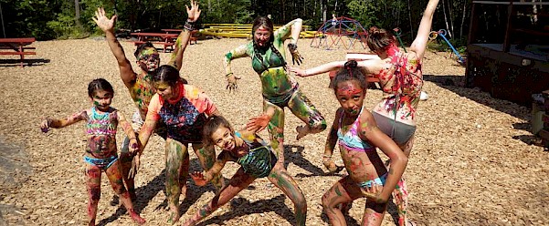 Group Shot at Summer Camp