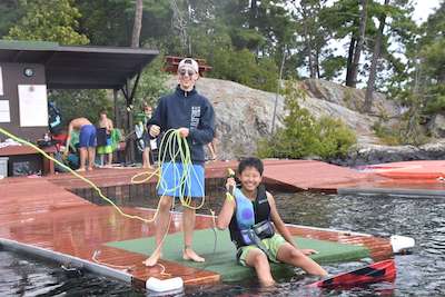 Summer camp counselor at Canadian Adventure Camp