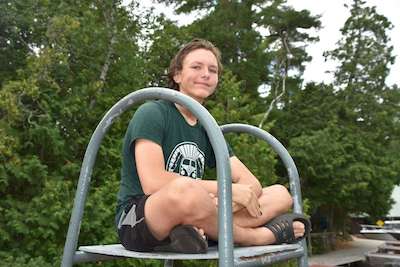 One of our awesome summer camp counselor